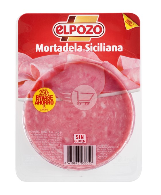 Mortadela Siciliana Min Elpozo300g