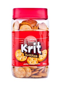 Comprar Krititas galletas saladas bote 350 g · CUETARA KRIT
