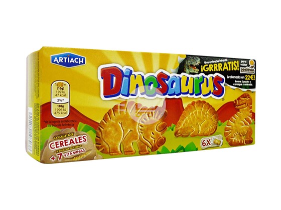 Galletas Dinosaurus Artiach 185 g